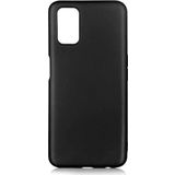 Case 4U Oppo A72 Kılıf Klasik Mat Renkli Yumuşak Premier Silikon Siyah
