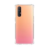 Case 4U Oppo A91 Kılıf Darbe Emici Nitro Anti Shock Silikon Şeffaf