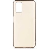 Case 4U Oppo A92 Kılıf Klasik Mat Renkli Yumuşak Premier Silikon Gold - Altın