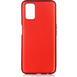 Case 4U Oppo A92 Kılıf Klasik Mat Renkli Yumuşak Premier Silikon Kırmızı