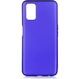 Case 4U Oppo A92 Kılıf Klasik Mat Renkli Yumuşak Premier Silikon Mavi