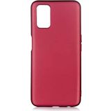 Case 4U Oppo A92 Kılıf Klasik Mat Renkli Yumuşak Premier Silikon Mürdüm