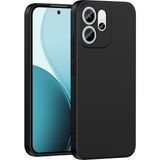 Case 4U Oppo Reno 14F 5G KılıfKamera Korumalı Içi Kadife Logosuz Mara Lansman Silinebilir Kılıf Siyah
