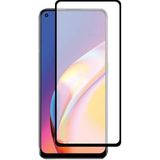 Case 4U Oppo Reno A36 Uyumlu Tam Kaplayan Mat Seramik Ekran Koruyucu Parmak Izi Yapmaz Kırılmaz Cam - Siyah