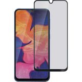 Case 4U Samsung Galaxy A10S Hayalet Ekran Koruyucu Gizli 5D Tam Kaplayan Privacy Kırılmaz Cam Siyah