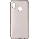 Case 4U Samsung Galaxy A20E Kılıf Klasik Mat Renkli Yumuşak Premier Silikon Rose Gold