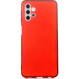 Case 4U Samsung Galaxy A32 Uyumlu 4G Kılıf Klasik Mat Renkli Yumuşak Premier Silikon Kırmızı - Galaxy A32 4G