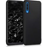Case 4U Samsung Galaxy A50s / A30s / A50 Kılıf Klasik Mat Renkli Yumuşak Premier Silikon Siyah