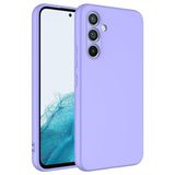 Case 4U Samsung Galaxy A54 Uyumlu Kılıf Kamera Korumalı Içi Kadife Logosuz Mara Lansman Silinebilir Kılıf Lila
