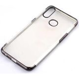 Case 4U Samsung Galaxy ile uyumlu A10S Glitter Kılıf Siyah HBV00000NIPQZ