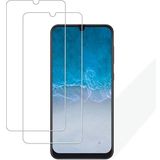 Case 4U Samsung Galaxy ile uyumlu A20 Maxi Glass Sert Ekran Koruyucu Sert Temperli Cam 9H şeffaf HBCV00000BNLT4