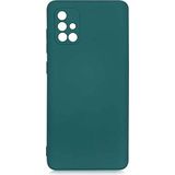 Case 4U Samsung Galaxy ile uyumlu A71 Kılıf Kamera Korumalı Içi Kadife Logosuz Mara Lansman Silinebilir Kılıf Koyu Yeşil HBCV00000FK8MA