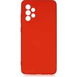 Case 4U Samsung Galaxy ile uyumlu A72 Kılıf Kamera Korumalı Içi Kadife Logosuz Mara Lansman Silinebilir Kılıf Koyu Pembe HBCV00000FKIA3