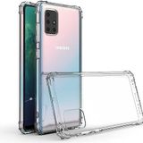 Case 4U Samsung Galaxy ile uyumlu M31S Kılıf Darbe Emici Köşe Korumalı Anti Shock Şeffaf Silikon Şeffaf Şeffaf HBCV000013T5MJ