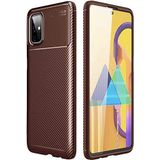 Case 4U Samsung Galaxy ile uyumlu M51 Kılıf Rugged Armor Karbon Uzun Ömürlü Negro Kılıf Kahverengi HBV000013NMA6