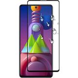 Case 4U Samsung Galaxy ile uyumlu M51 Tam Kaplayan Tamperli Cam Ekran Koruyucu Curved Kırılmaz Kenar HBV00000YDO4I