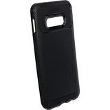 Case 4U Samsung Galaxy ile uyumlu S10e Kılıf Rugged Armor Karbon Uzun Ömürlü Negro Kılıf Siyah HBV00000IFSLL