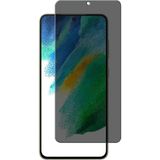Case 4U Samsung Galaxy ile uyumlu S21 Fe Uyumlu Ekran Koruyucu Temperli Kırılmaz Cam Privacy Davin 5D Hayalet Gizlilik Filtreli Siyah HBCV00002DKKS6