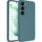 Case 4U Samsung Galaxy ile uyumlu S23 Kılıf Kamera Korumalı Içi Kadife Logosuz Mara Lansman Silinebilir Kılıf Koyu Yeşil HBCV00003RGC0N