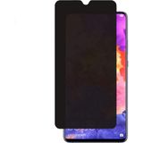 Case 4U Samsung Galaxy M10 Hayalet Ekran Koruyucu Gizli 5D Tam Kaplayan Privacy Kırılmaz Cam Siyah