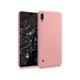 Case 4U Samsung Galaxy M10 Kılıf Klasik Mat Renkli Yumuşak Premier Silikon Altın