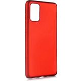 Case 4U Samsung Galaxy S20 Plus Kılıf Klasik Mat Renkli Yumuşak Premier Silikon Kırmızı