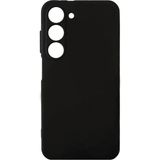 Case 4U Samsung Galaxy S23 Kılıf Kamera Korumalı Mat Renkli Yumuşak Kalın Sağlam Silikon Kılıf Biye Siyah