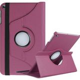 Case 4U Samsung Galaxy Tab A7 Lite T225 T220 Kılıf Uyku Modlu 360 Derece Dönebilen Standlı Tablet Kılıfı Mor