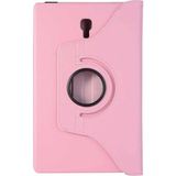 Case 4U Samsung Galaxy Tab S4 T830 Uyumlu Uyku Modlu 360 Derece Dönebilen Standlı Tablet Kılıfı Açık Pembe