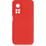 Case 4U Xiaomi Mi 10T 5G Kılıf Kamera Korumalı Içi Kadife Logosuz Mara Lansman Silinebilir Kılıf Koyu Pembe