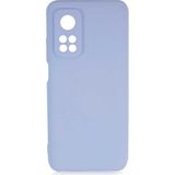 Case 4U Xiaomi Mi 10T 5G Kılıf Kamera Korumalı Içi Kadife Logosuz Mara Lansman Silinebilir Kılıf Lila