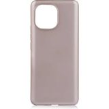 Case 4U Xiaomi Mi 11 Kılıf Klasik Mat Renkli Yumuşak Premier Silikon Altın