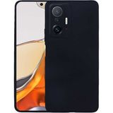 Case 4U Xiaomi Mi 11T 5G Kılıf Klasik Mat Renkli Yumuşak Premier Silikon Siyah