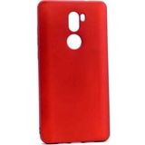 Case 4U Xiaomi Mi 5s Plus Kılıf Klasik Mat Renkli Yumuşak Premier Silikon Kırmızı
