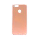 Case 4U Xiaomi Mi 5x Kılıf Klasik Mat Renkli Yumuşak Premier Silikon Gold - Altın