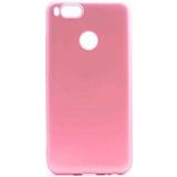Case 4U Xiaomi Mi 5x Kılıf Klasik Mat Renkli Yumuşak Premier Silikon Rose Gold