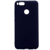 Case 4U Xiaomi Mi 5x Kılıf Klasik Mat Renkli Yumuşak Premier Silikon Siyah