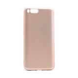 Case 4U Xiaomi Mi 6 Kılıf Klasik Mat Renkli Yumuşak Premier Silikon Gold - Altın