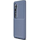 Case 4U Xiaomi Mi ile uyumlu Note 10 Kılıf Rugged Armor Karbon Uzun Ömürlü Negro Kılıf Lacivert HBV00000PMG3F
