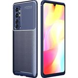 Case 4U Xiaomi Mi ile uyumlu Note 10 Lite Kılıf Rugged Armor Karbon Uzun Ömürlü Negro Kılıf Lacivert HBV00000YDO3A