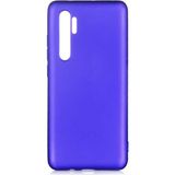 Case 4U Xiaomi Mi Note 10 Lite Kılıf Klasik Mat Renkli Yumuşak Premier Silikon Mavi