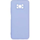 Case 4U Xiaomi Poco X3 / Poco X3 Pro Kılıf Kamera Korumalı Içi Kadife Logosuz Mara Lansman Silinebilir Kılıf Lila