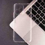 Case 4u Xiaomi Redmi 12 4g Kılıf 2mm Anti Shock Silikon - Şeffaf
