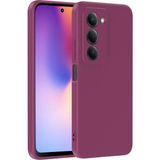 Case 4u Xiaomi Redmi 15 Uyumlu Kılıf Kamera Korumalı Içi Kadife Logosuz Mara Lansman Silinebilir Kılıf Koyu Mor