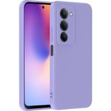 Case 4u Xiaomi Redmi 15 Uyumlu Kılıf Kamera Korumalı Içi Kadife Logosuz Mara Lansman Silinebilir Kılıf Lila