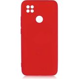 Case 4U Xiaomi Redmi 9C Kılıf Kamera Korumalı Içi Kadife Logosuz Mara Lansman Silinebilir Kılıf Koyu Pembe