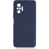 Case 4U Xiaomi Redmi Note 10 Pro Kılıf Kamera Korumalı Içi Kadife Logosuz Mara Lansman Silinebilir Kılıf Lacivert