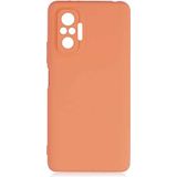 Case 4U Xiaomi Redmi Note 10 Pro Kılıf Kamera Korumalı Içi Kadife Logosuz Mara Lansman Silinebilir Kılıf Turuncu