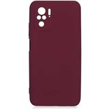 Case 4U Xiaomi Redmi Note 10S Kılıf Kamera Korumalı Içi Kadife Logosuz Mara Lansman Silinebilir Kılıf Koyu Mor