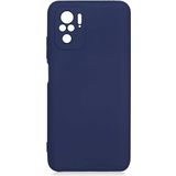 Case 4U Xiaomi Redmi Note 10S Kılıf Kamera Korumalı Içi Kadife Logosuz Mara Lansman Silinebilir Kılıf Lacivert